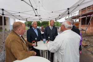 Richtfest Jahnsportplatz