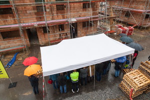 Richtfest Jahnsportplatz