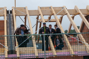 Richtfest Jahnsportplatz