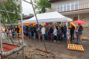 Richtfest Jahnsportplatz